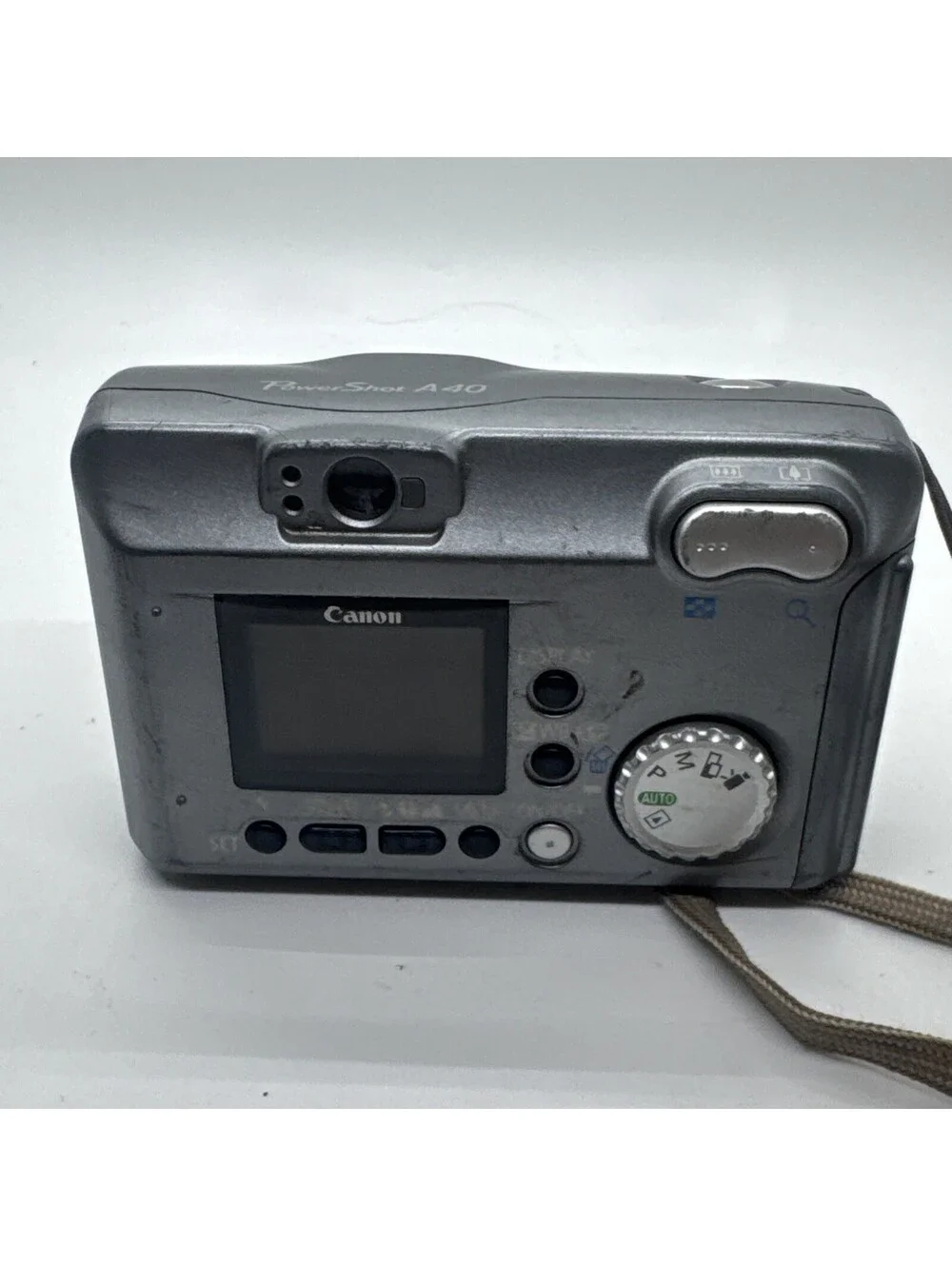 CANON PowerShot A40 Vintage Digital Camera 2MP w/4 GB Compact Flash Card
